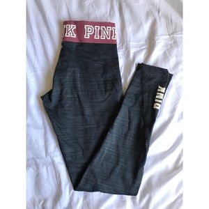 PINK Fleece lined athletic leggings